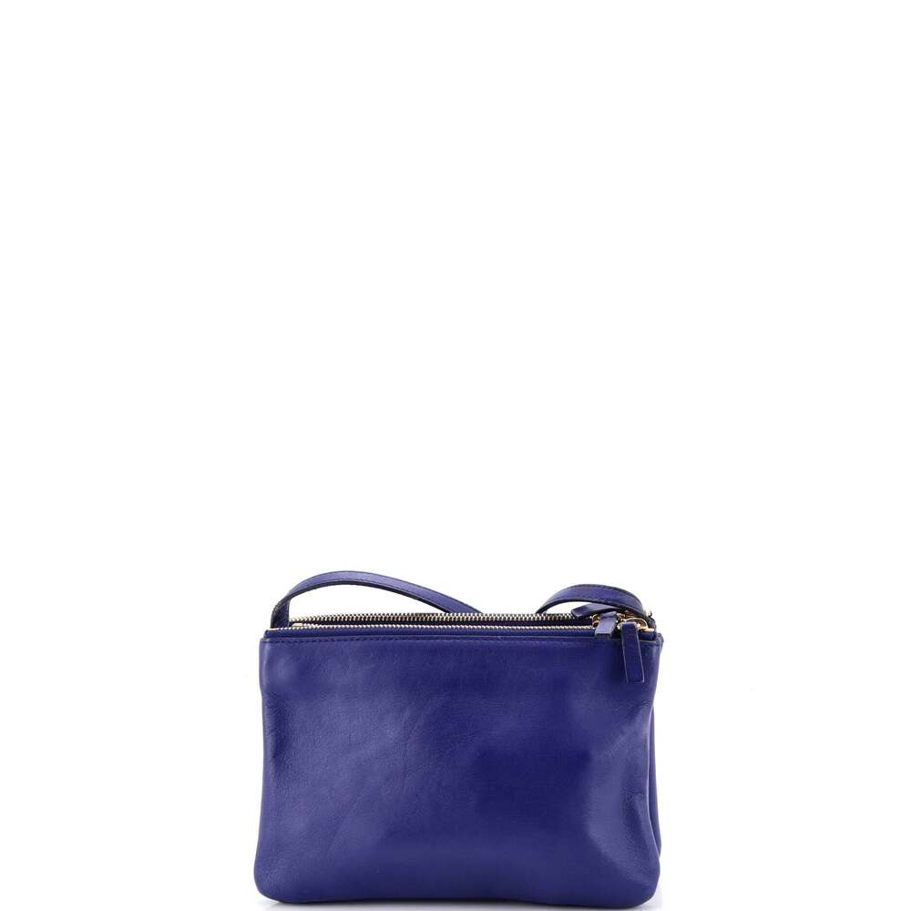 Celine Trio Crossbody Bag Leather Small #229586C71B - Picture 3 of 7
